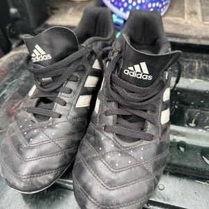Adidas MENS Black Soccer Shoes